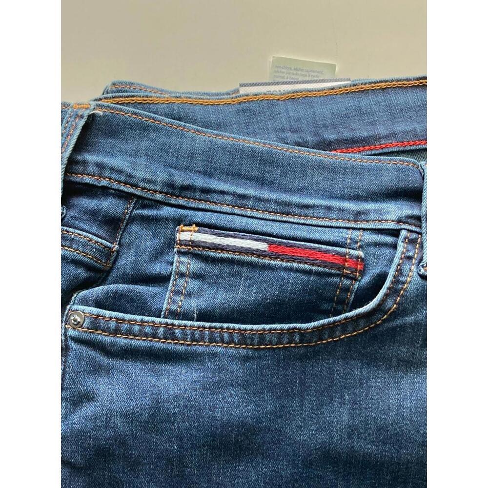 TOMMY HILFIGER $69 DENIM WOMEN'S NEW SKINNY MID RISE STRECH JEANS PANTS SIZE 24 - Picture 3 of 7